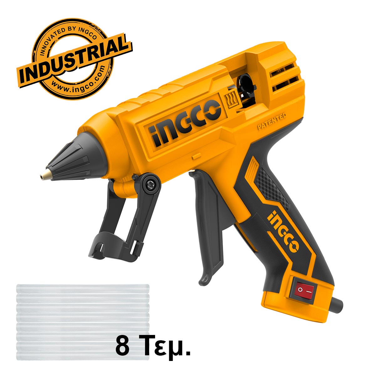 Ingco Ηλεκτρικό Πιστόλι Θερμόκολλας Max. 220W